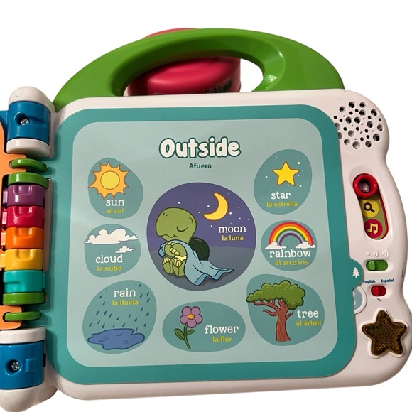 Leap Frog Learning Friends Bilingual English & Spanish 100 Word Books - Picture 7 of 9